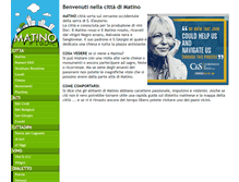 Tablet Screenshot of matino.salentovirtuale.com